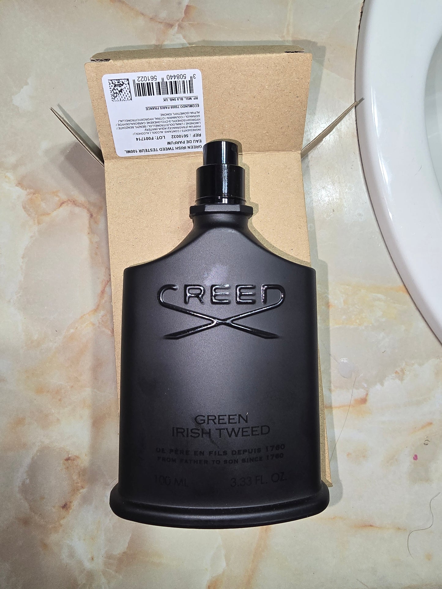 Creed Green Irish Tweed 100ml Tester
